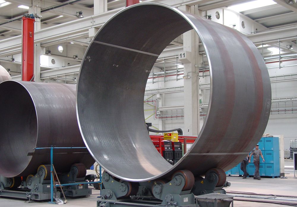 TECOI Wind turbine metal fabrication