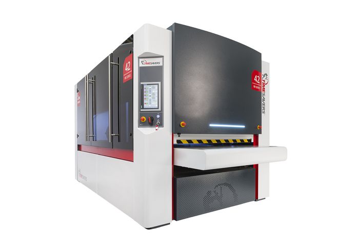 Timesavers 42RB Series Deburring and Linishing Machine