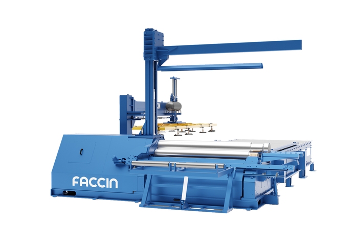 Faccin 4HEL Plate Rolling Machine