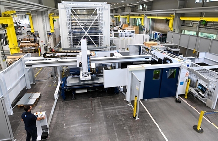 Compact, flexible, and more efficient: TRUMPF unveiled a new solution for machine interlinking