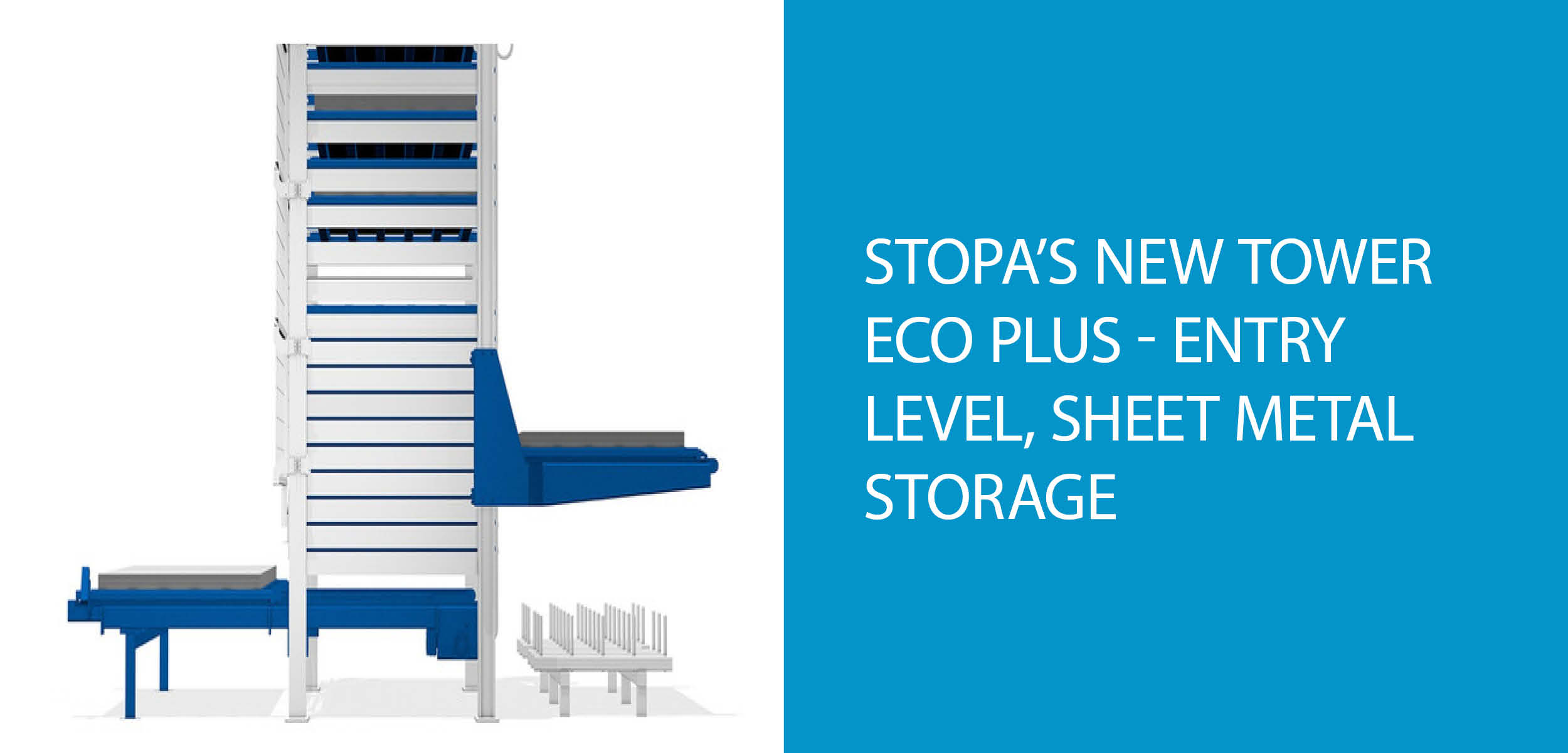 Stopa Steel Racking Introducing STOPA's New Tower Eco Plus Bar Storage - Headland