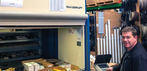 Hanel Vertical Storage Systems Increase Efficiency at Stevens Products Limited