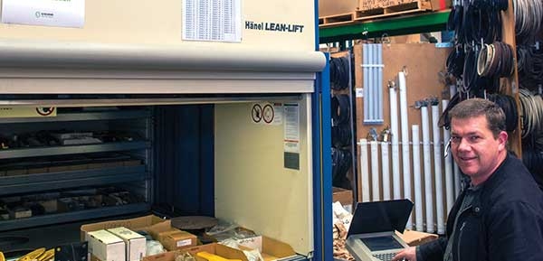 Hanel Vertical Storage Systems Increase Efficiency at Stevens Products Limited