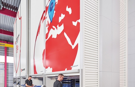 Hanel automated storage and retrieval systems now available in custom brand colours across ANZ