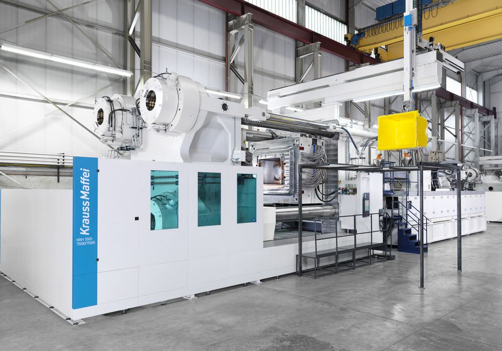 Plastics KraussMaffei-Injection Moulding-MXH-5500-75000-75000 Clamping