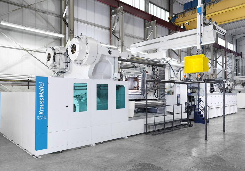 Plastics KraussMaffei-Injection Moulding-MXH-5500-75000-75000 Clamping