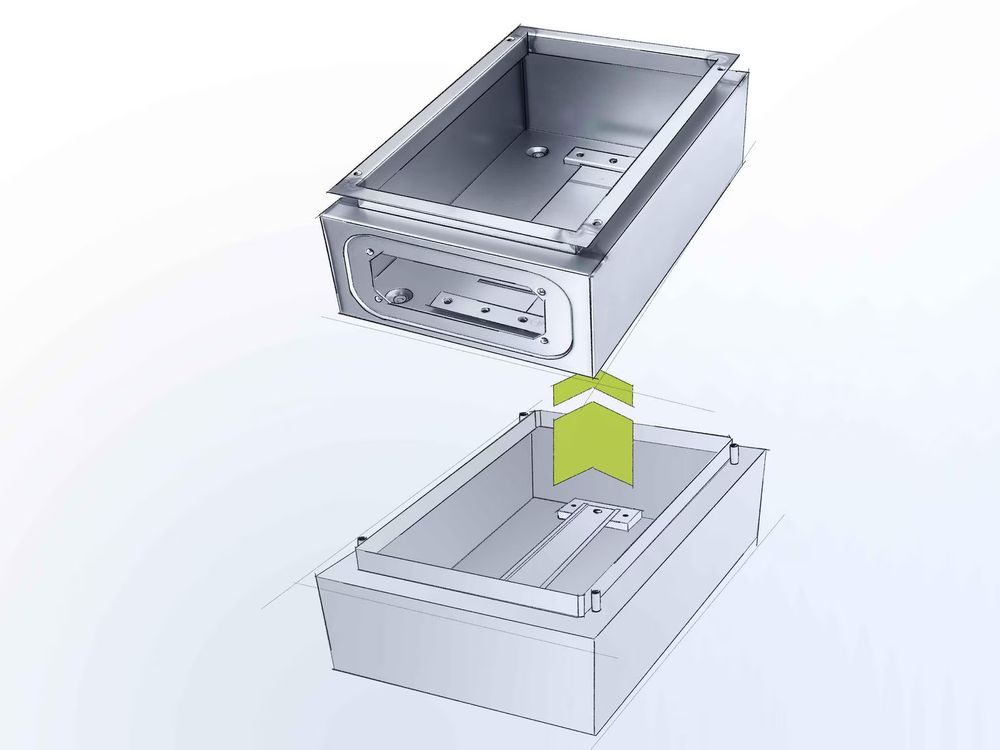 Sheet metal enclosure design