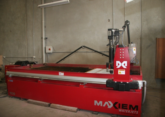 Choosing an OMAX waterjet cutting machine provided Able Cutting Forme's an alternative to laser machining with the additional detail they required.