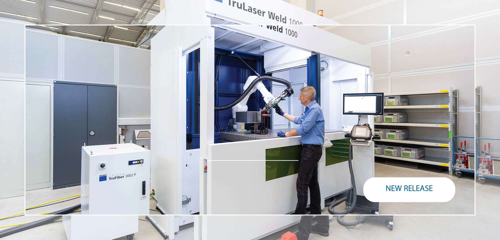 TRUMPF’s TruLaser Weld 1000 Offers Automated Laser Welding for Small Sheet Metal Fabricators
