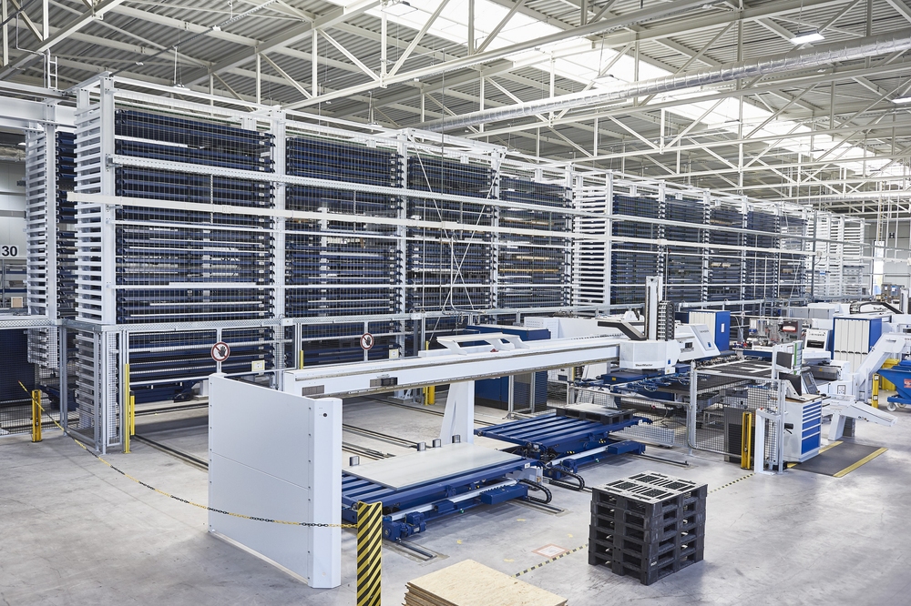Automated storage systems for sheet material, long-span goods. STOPA Tower Eco Plus through to the STOPA Universal range.