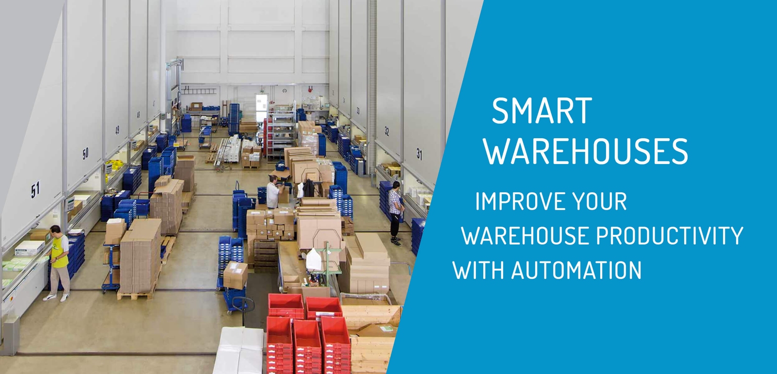 Smart Warehousing: improve your warehouse’s productivity with automation ﻿