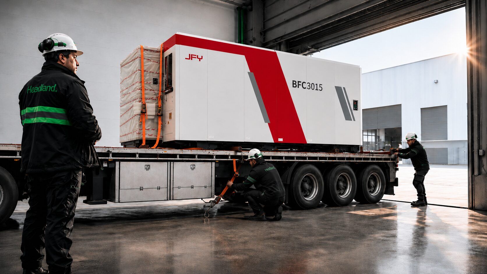 Machinery relocation services 