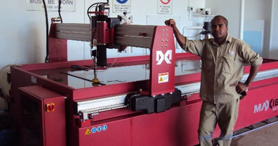 Steel Industries Save Time and Money with a Waterjet