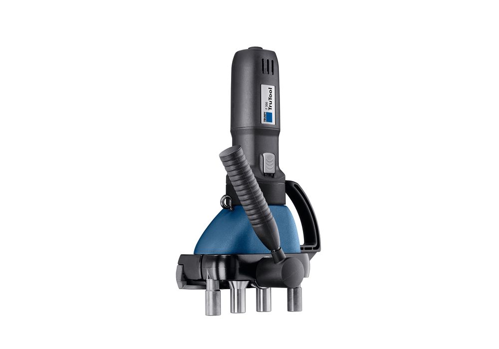 With the TruTool F 300 you can close Pittsburg seems with either straight or curved ducts with the quiet roll/glide process.