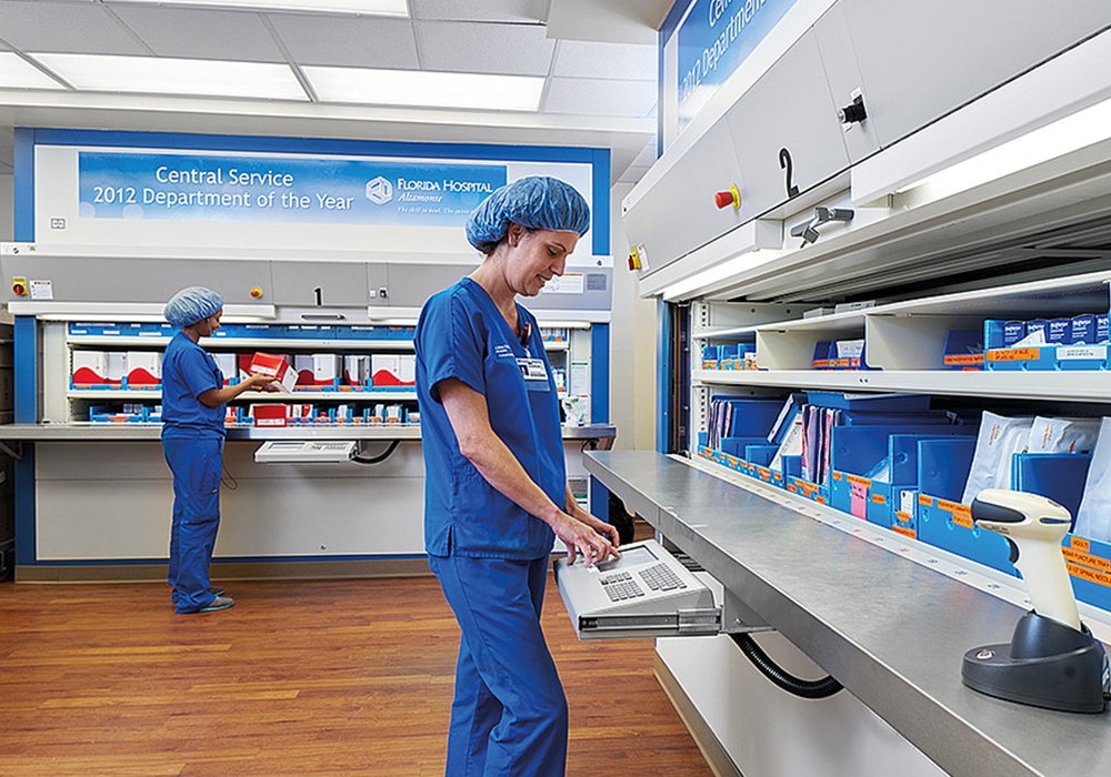 Ease of use for all medical staff the Hanel Rotomat for your needs in the medical industry