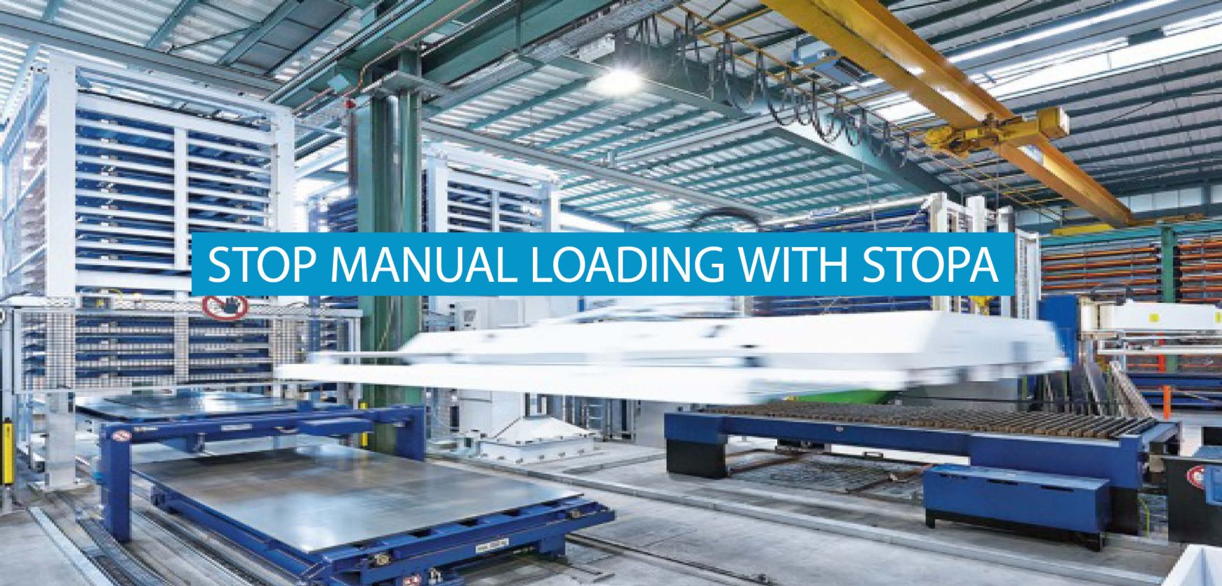 Stopa System Control Stop Manual Loading with STOPA - Headland