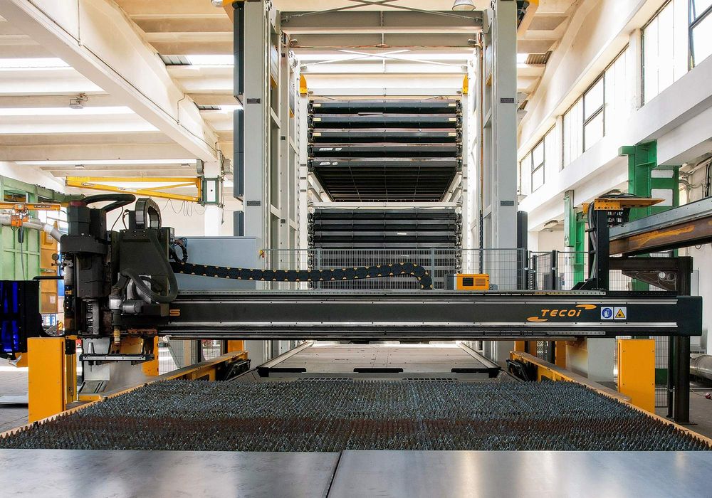 Metal-Fabrication-TECOI ILMEA LAMIERA Stock-and storage solutions