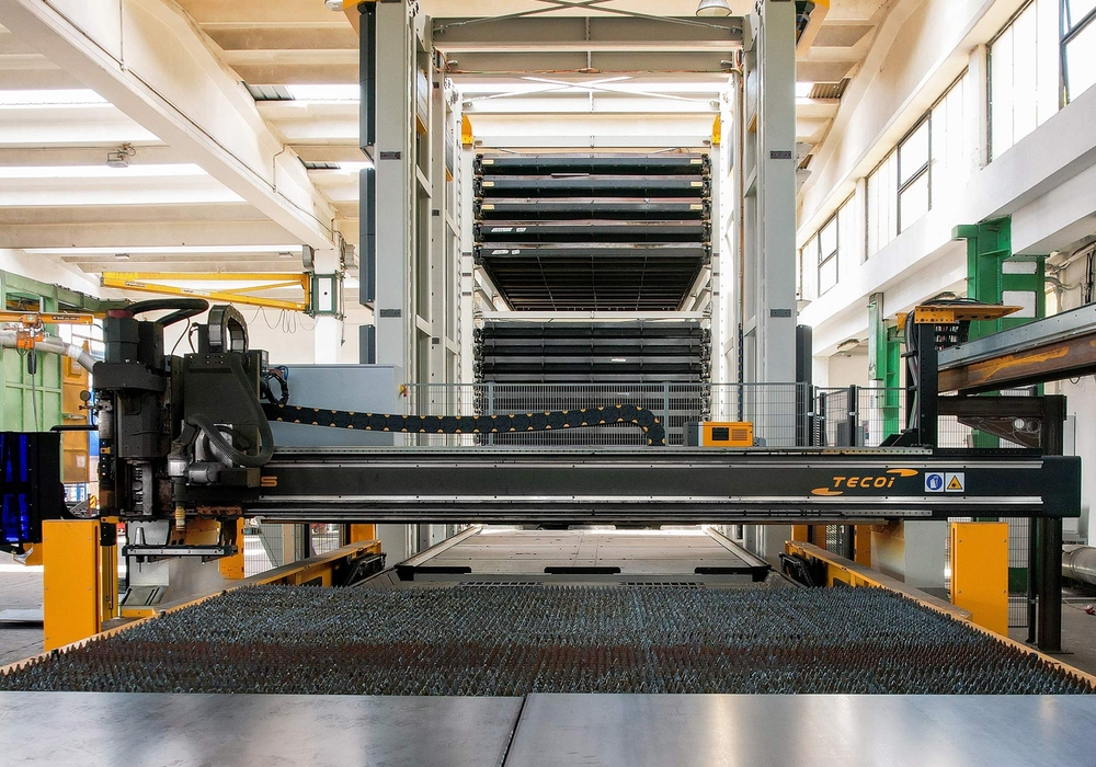 Metal-Fabrication-TECOI ILMEA LAMIERA Stock-and storage solutions