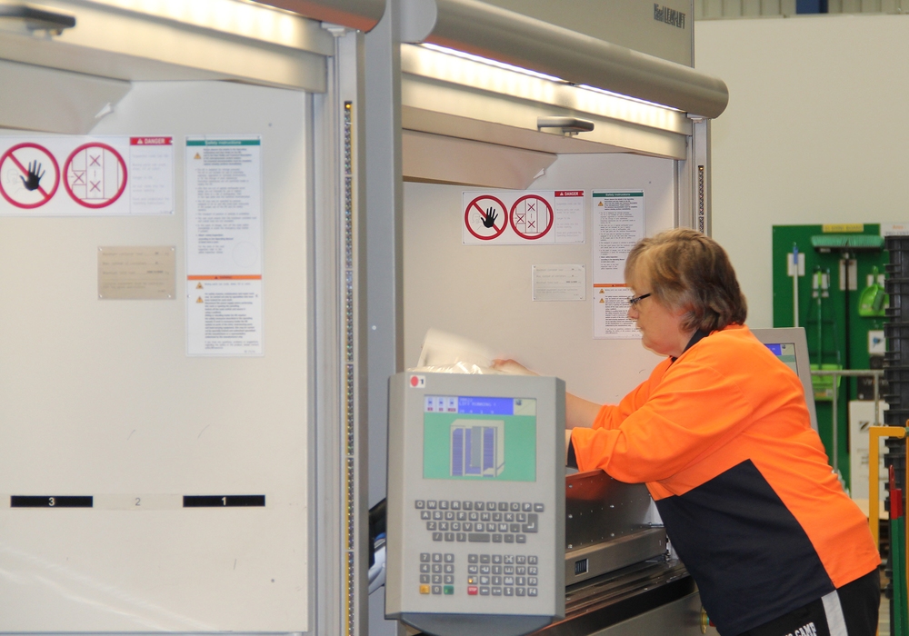 Storage Haenel Lean-Lift at FLUIDRA