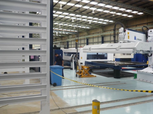 Automated storage systems for sheet material, long-span goods. STOPA Tower Eco Plus through to the STOPA Universal range.