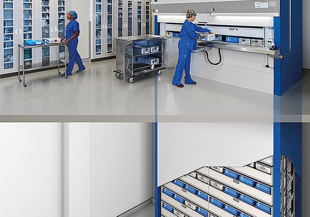 Hanel storage solutions for the health sector