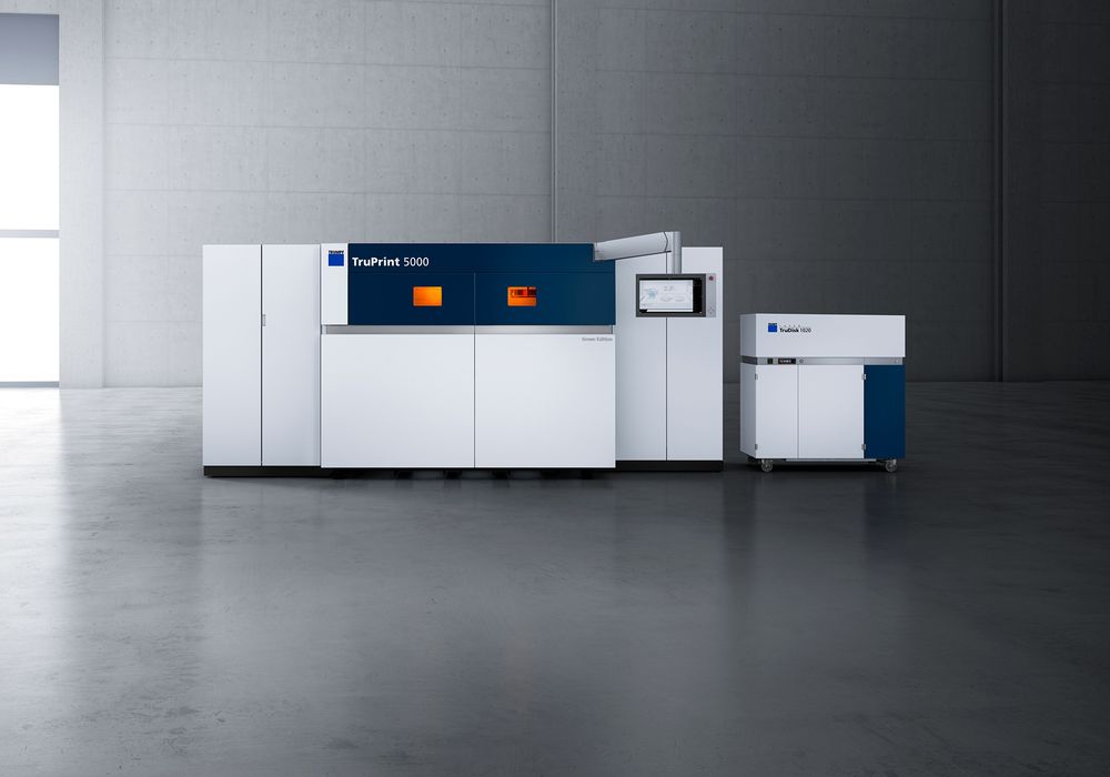 The new TruPrint 5000 Green Edition: Unique combination of the green laser and additive manufacturing