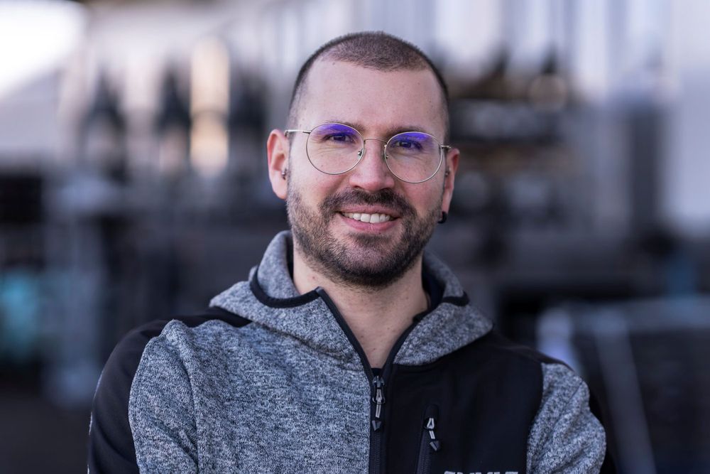 Portrait of Marco Schwab, Head of Sheet Metal Processing at CLAAS in Bad Saulgau