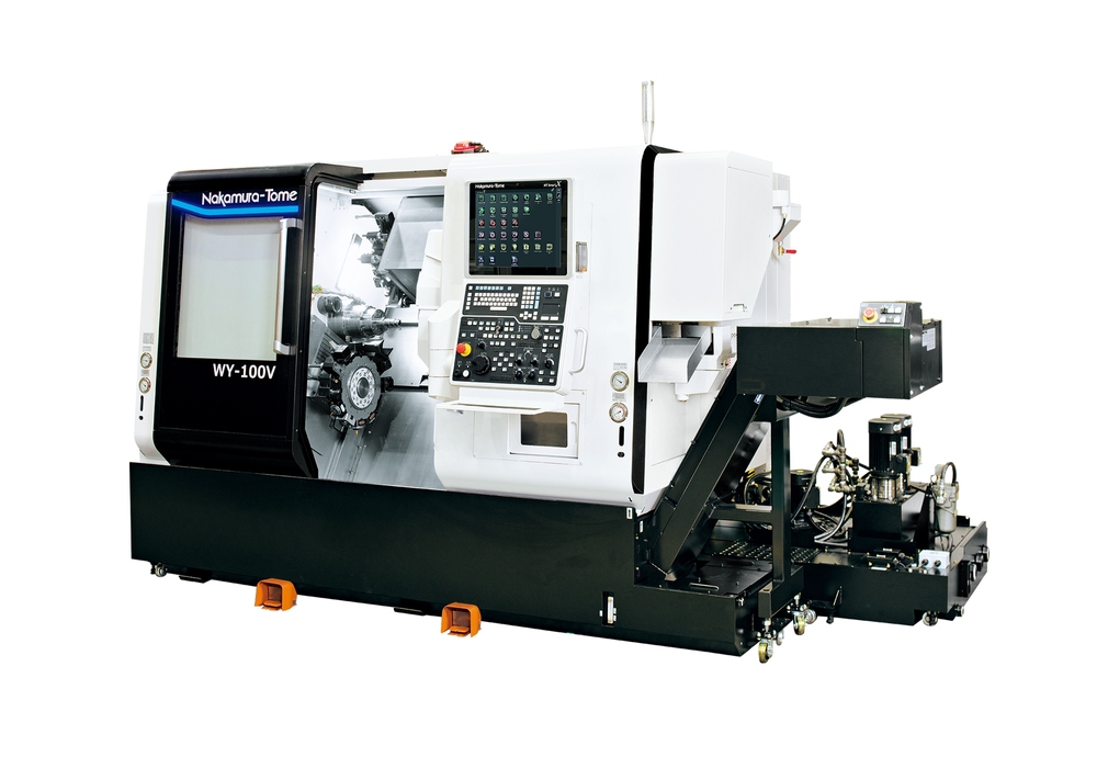 CNC Nakamura Tome Fastest Horizontal Machining Center WY100 V