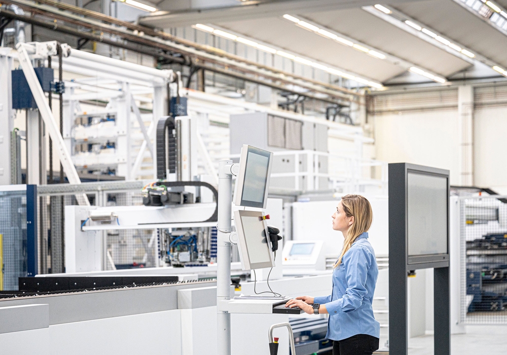 TRUMPF Smart Factory in Ditzingen germany