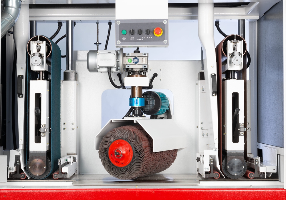 Sheet Metal Timesavers-12 RB deburring and linishing application