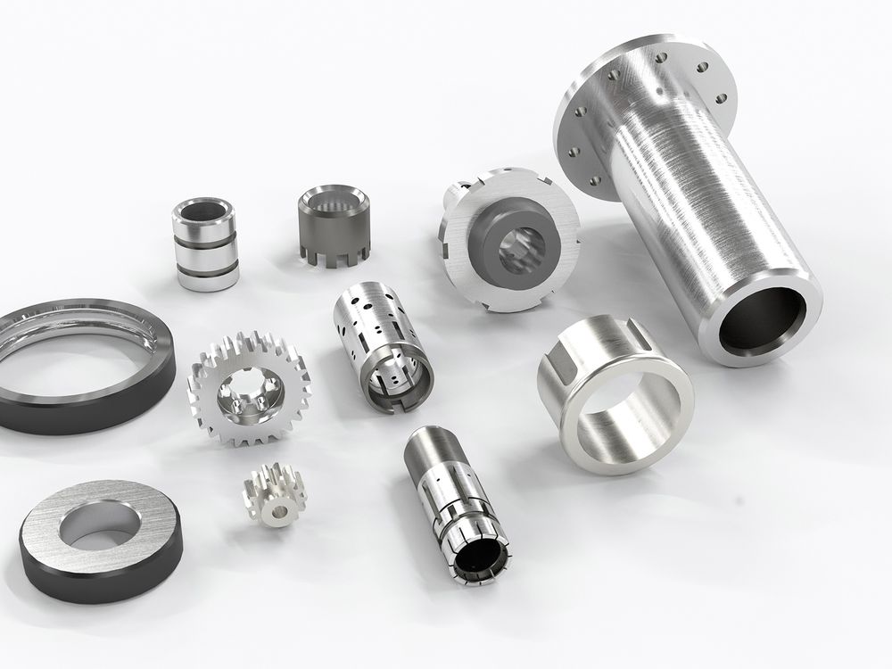 STUDER S100 machined parts