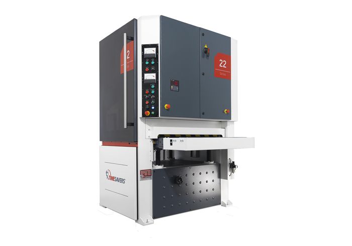 Timesavers 22 Series Deburring and Linishing Machine