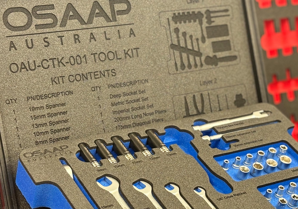 Queensland-Gasket-Tool-marking-on-foam-with-TRUMPF-TruMark-Station-5000