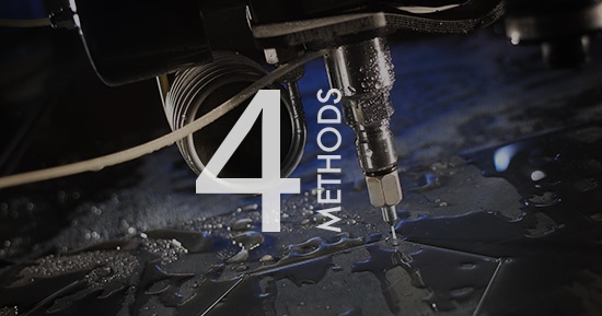 4 Piercing Methods In Abrasive Waterjet Machining