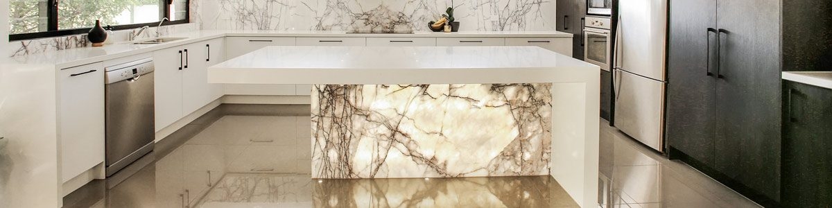 How MJG Stone use high speed water jet cutting machines to safely manufacture stone products