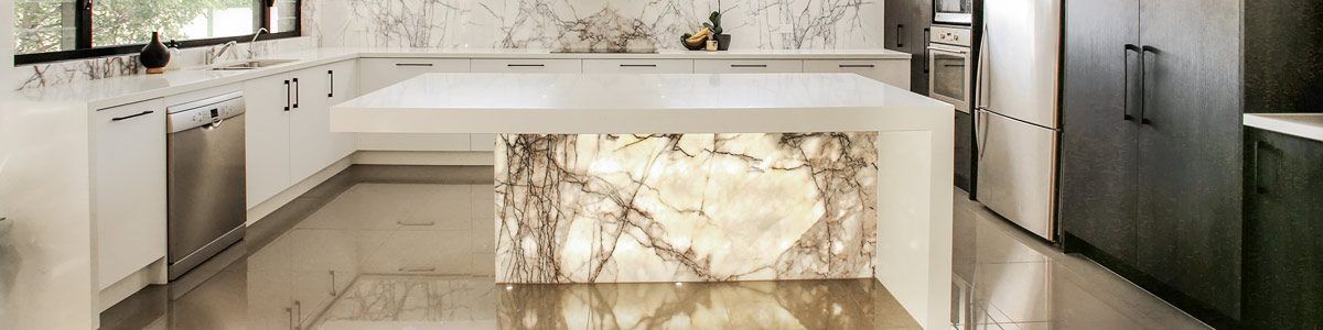How MJG Stone use high speed water jet cutting machines to safely manufacture stone products