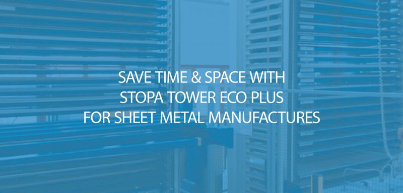 Stopa Steel Racking STOPA TOWER ECO Plus - Traditional racking vs STOPA Vertical Automated ...