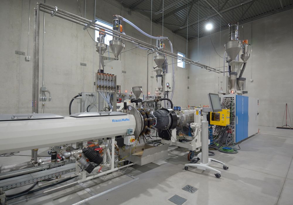 KraussMaffei Pipe extrusion Images