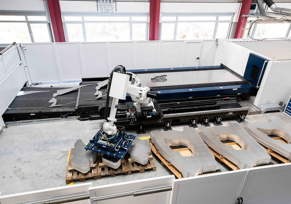 TRUMPF sheetmetal 4000 metric tons of CO2 a year