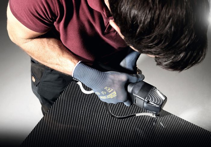 Fiber composite nibblers