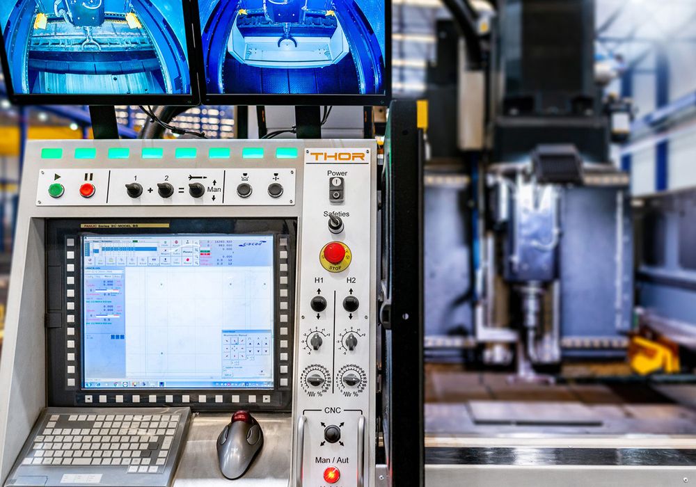 Metal Fabrication THOR TECOI Software application for large metal