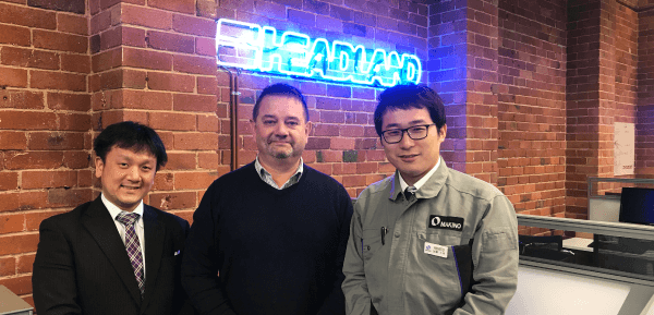 Headland host international visitors from Makino, Die Mold Specialists