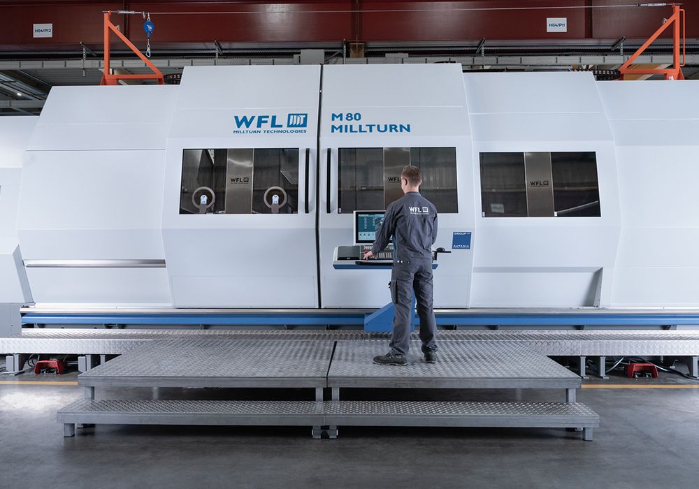 WFL milling machines for manufacturing high precison aerospace ...