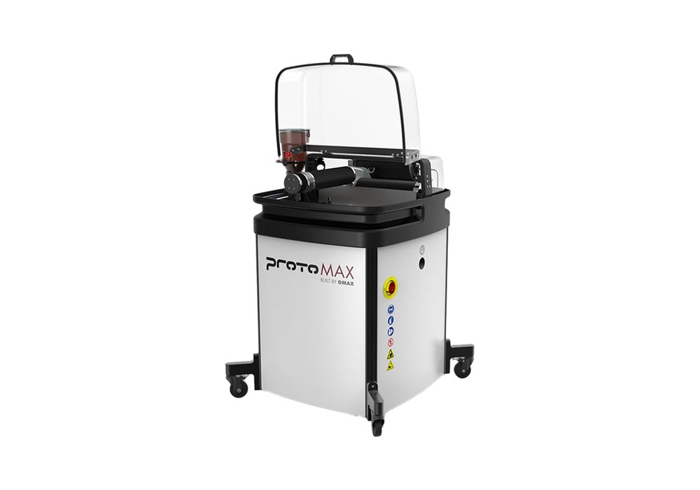 OMAX Water jet cutting machine ProtoMAX