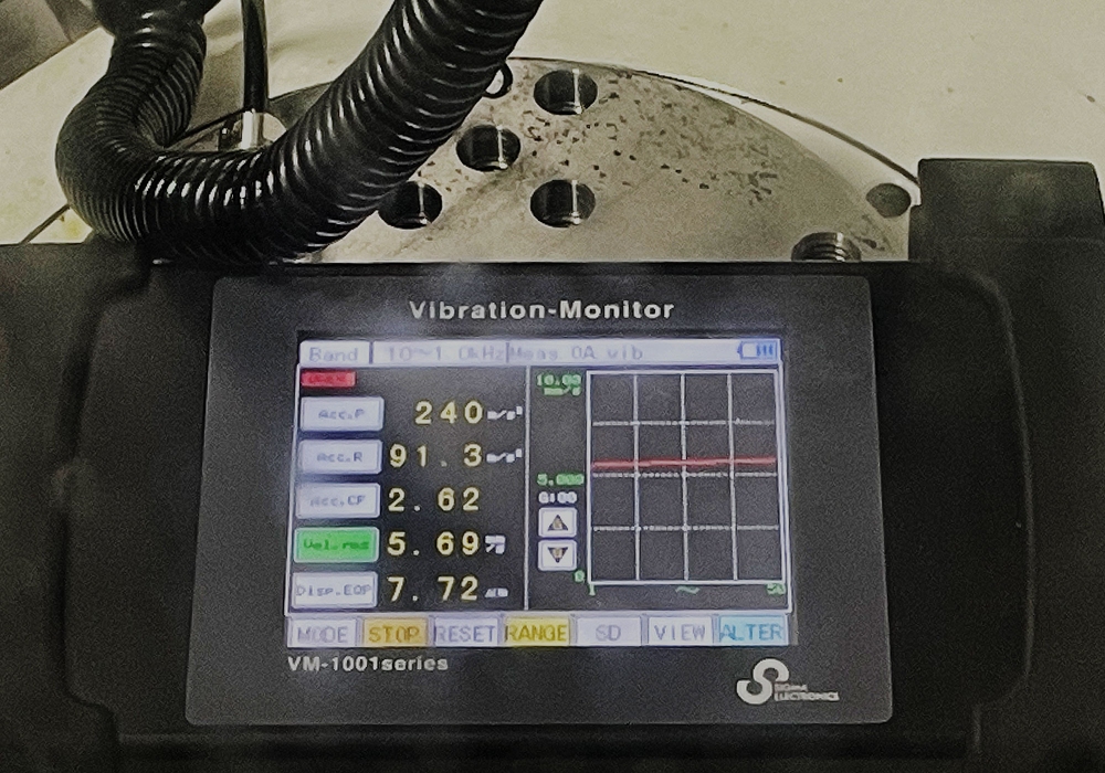 Service vibration Health data