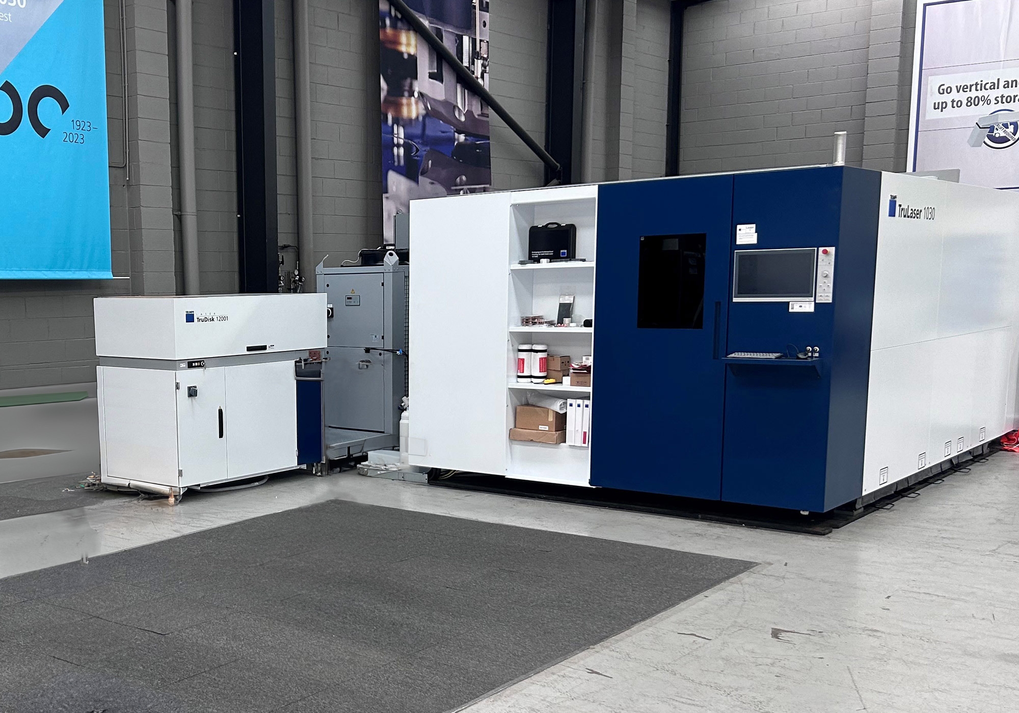 TRUMPF TruLaser Demo set up at Headland Syndey