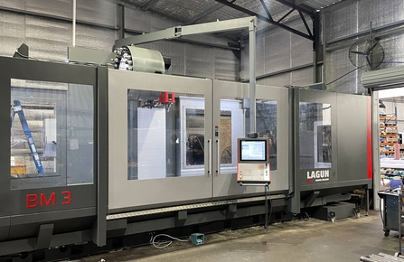 LAGUN’s machine solution for fabricating intricate and complex rail parts