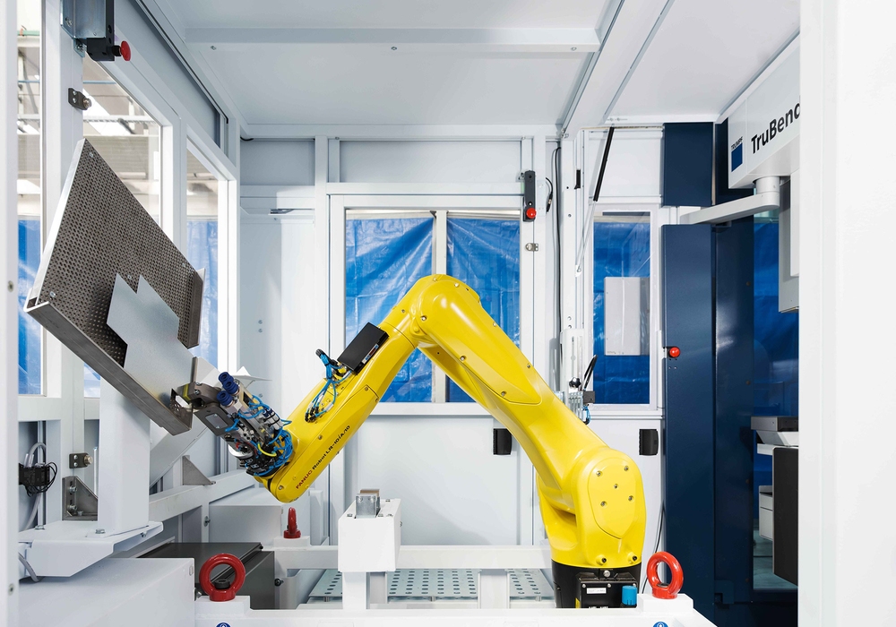 TRUMPF New Flex Cell Bending machine New Faetures Courtesy of TRUMPF