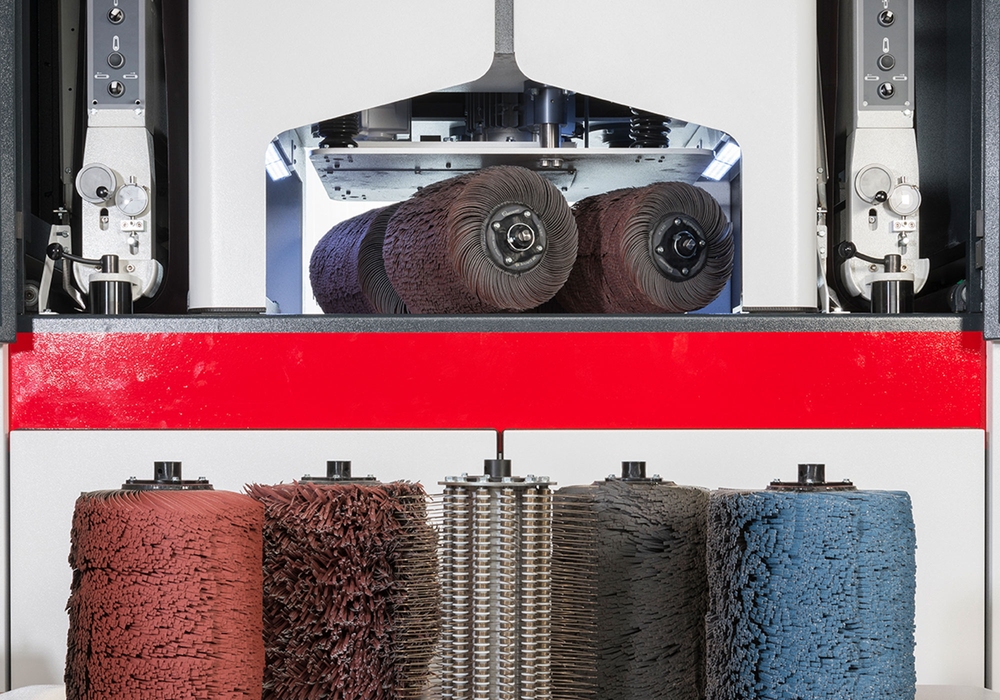 Throughput 22 Series Brushes from Timesavers