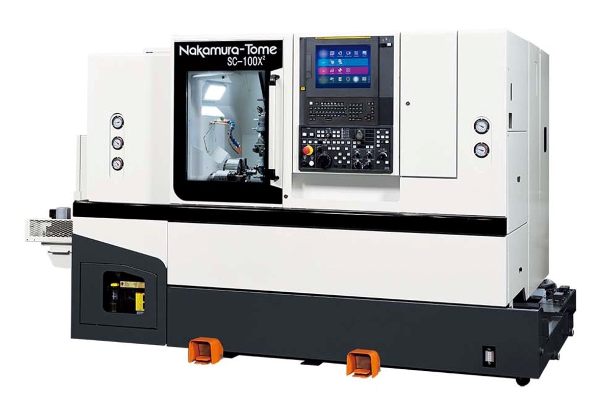 Nakamura-Tome’s SC-100X2 High Repetition, High Precision Machine